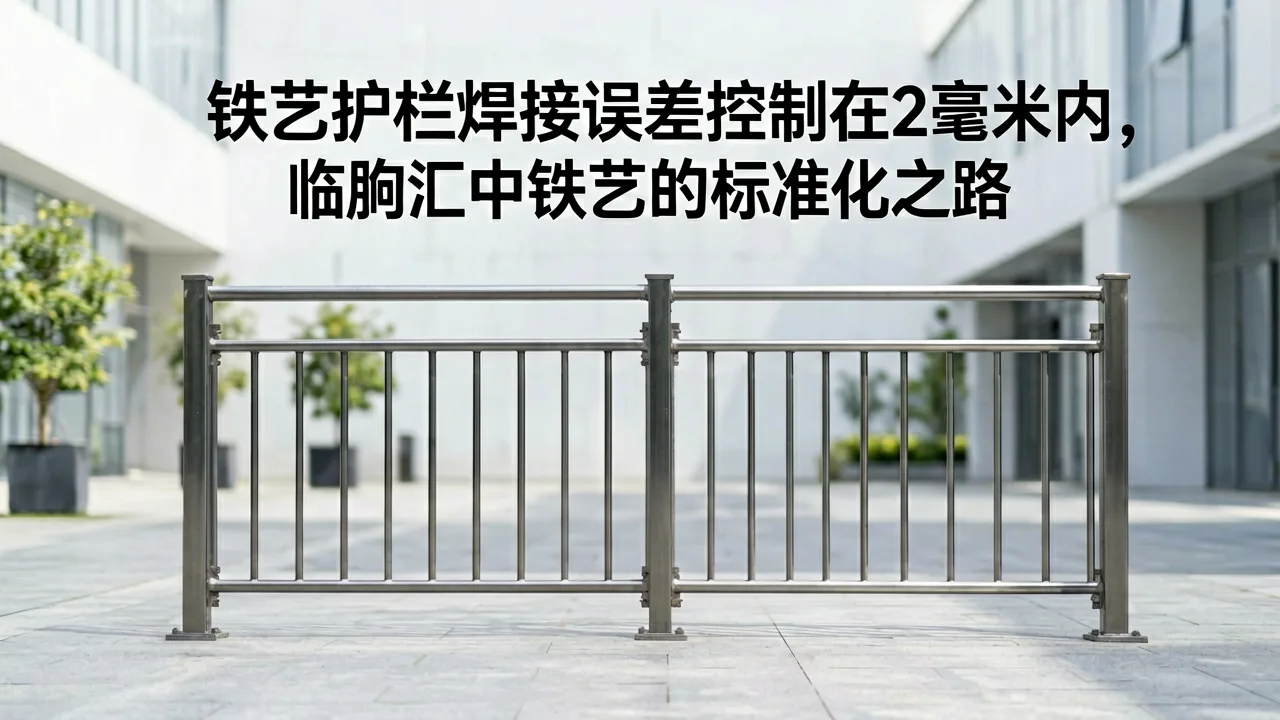 铁艺护栏焊接误差控制在2毫米内，临朐汇中铁艺的标准化之路