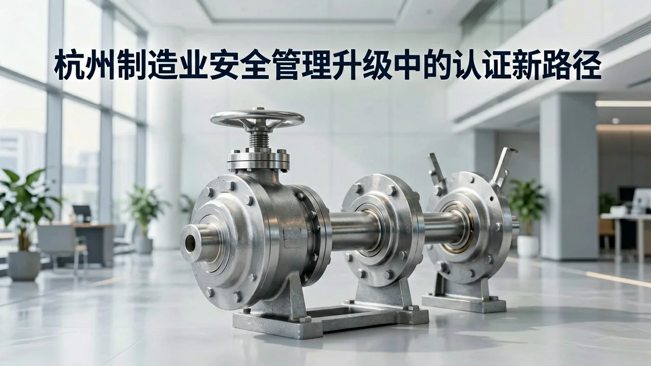 杭州制造业安全管理升级中的认证新路径