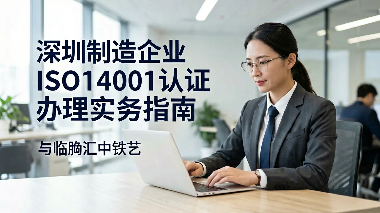 深圳制造企业ISO14001认证办理实务指南
